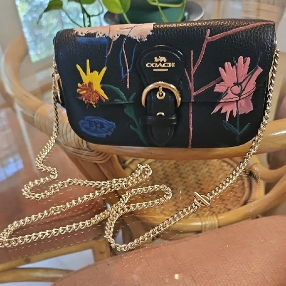 Coach X Crossbody Kleo Bag - Jean Michel Basquiat Artwork - Picture 1 of 16